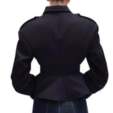 Paris Fashion Week Sarah Pidgeon Black Jacket