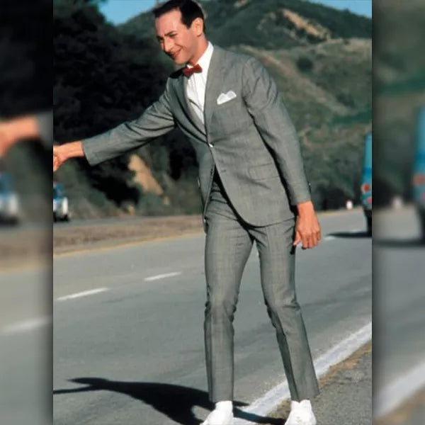 Pee Wee Herman Grey Suit