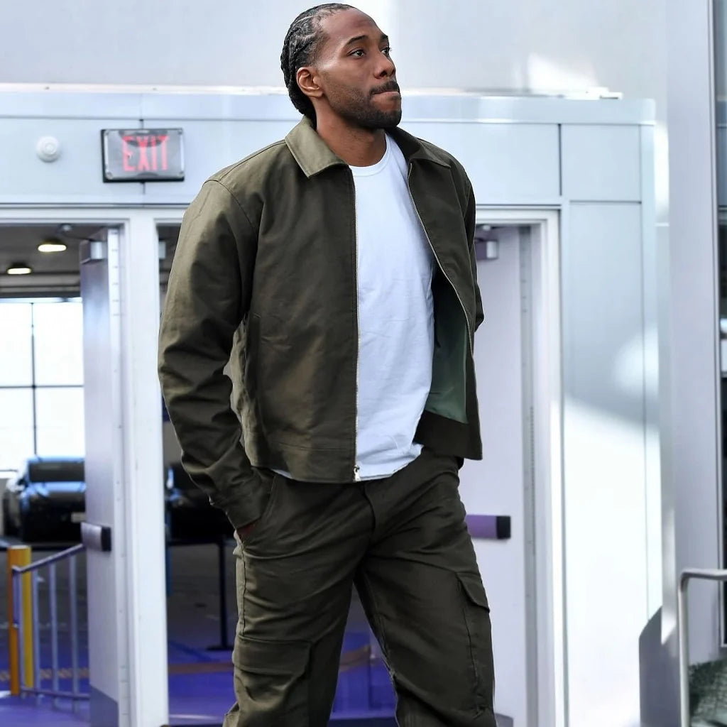 Play-In Tournament Kawhi Leonard Green Jacket