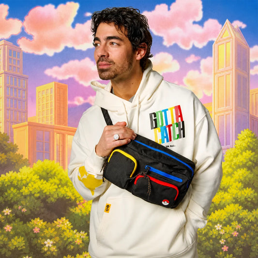 Pokemon Gotta Catch Joe Jonas 2026 White Hoodie