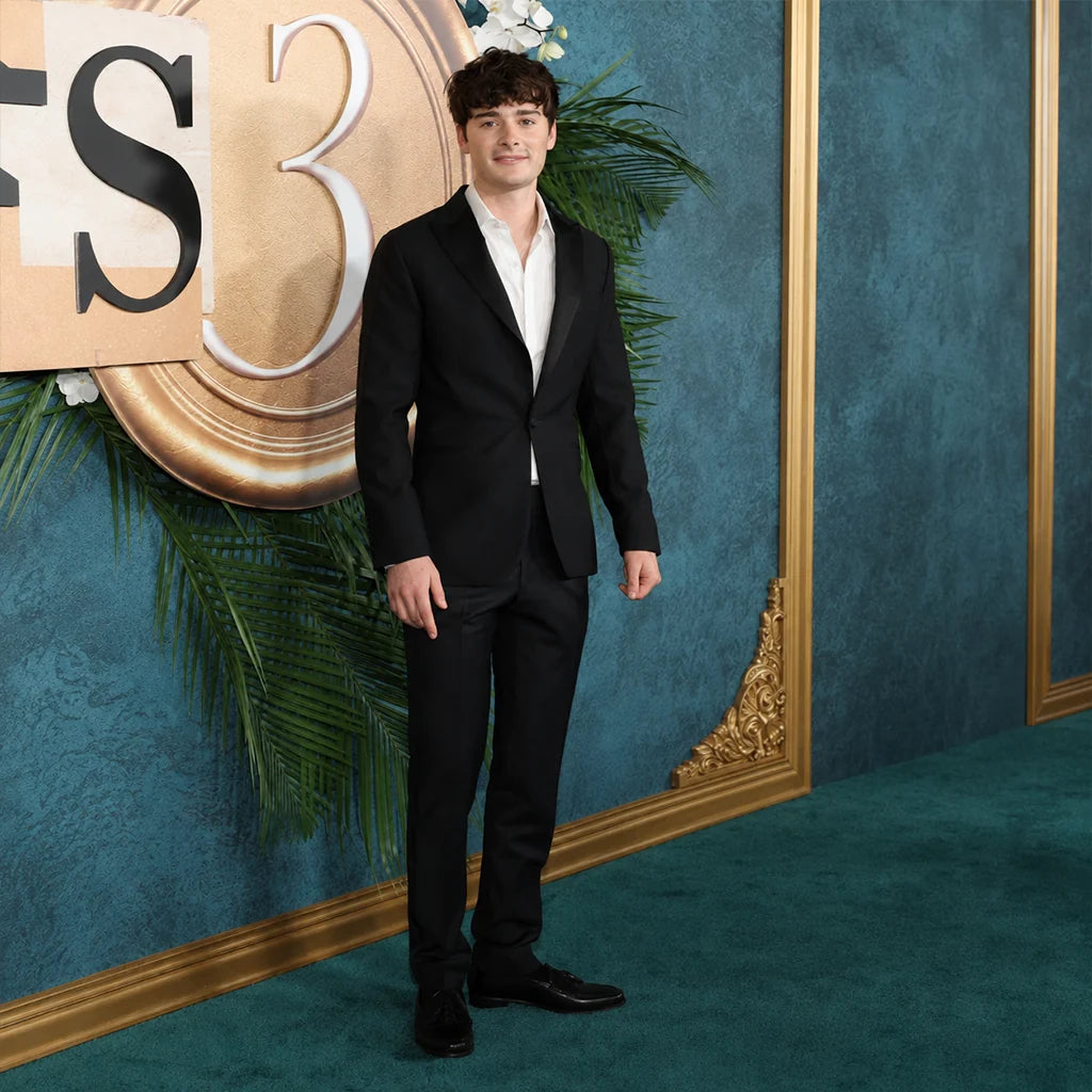 NYC Premire Enola Holmes 3 Noah Schnapp Suit