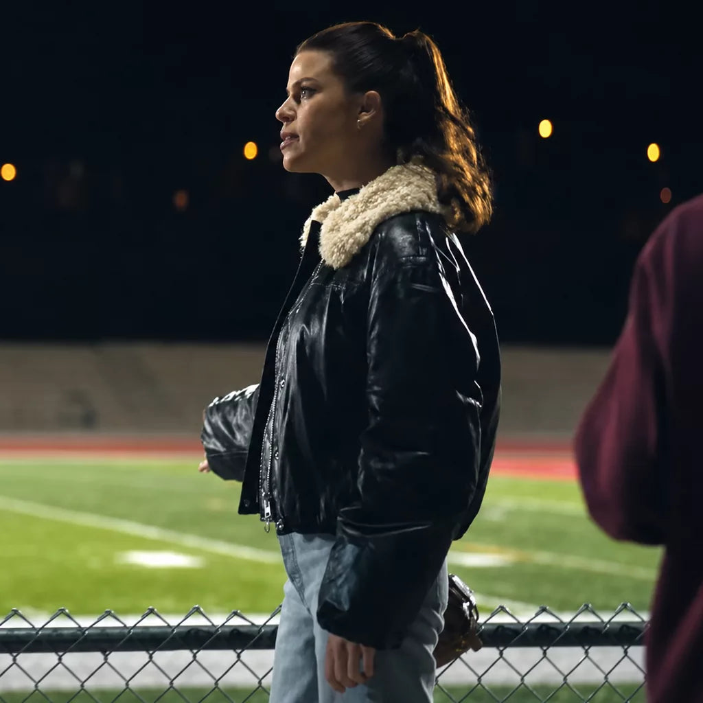 Heidi Grace Ransom Canyon S02 Black Shearling Jacket