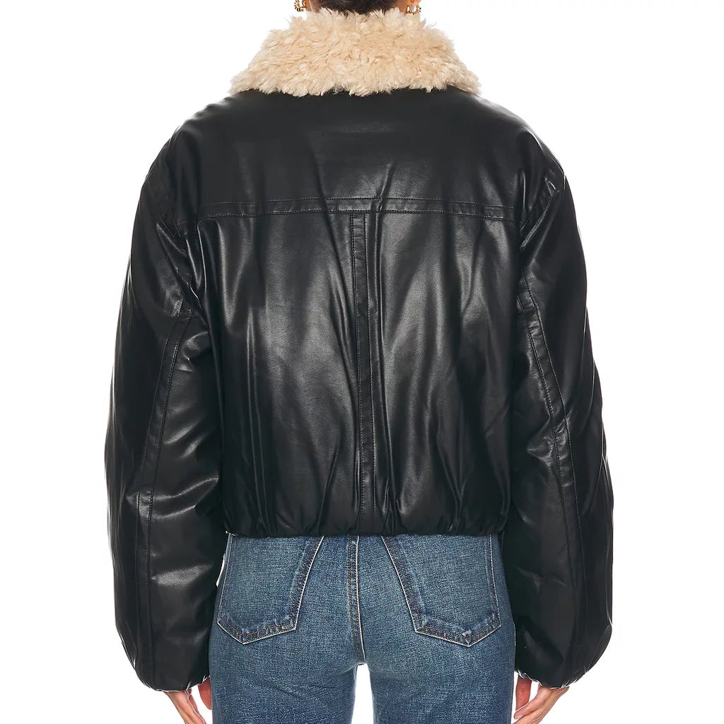 Heidi Grace Ransom Canyon S02 Black Shearling Jacket