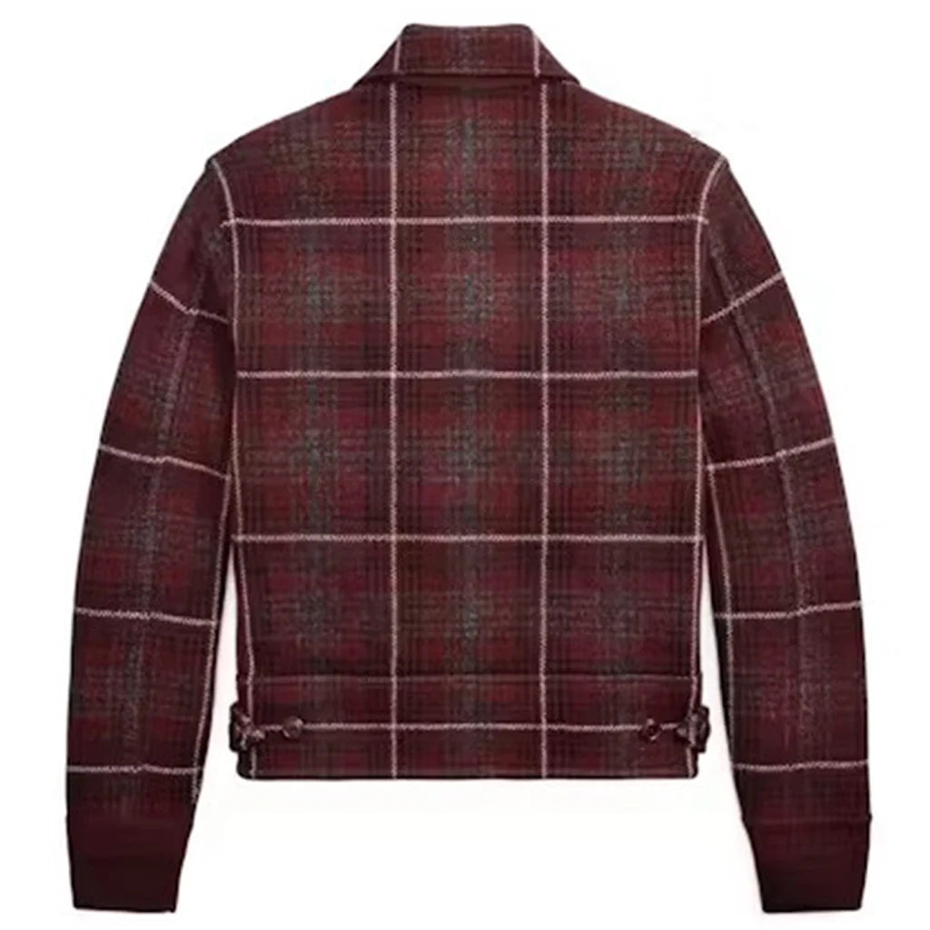 Ransom Canyon S02 Minka Kelly Plaid Jacket