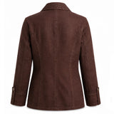 Claire Rushbrook Rivals S02 Brown Blazer