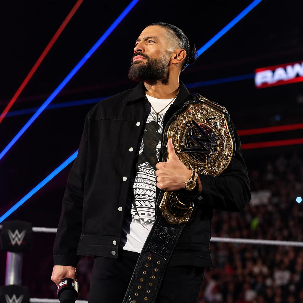 Monday Night RAW Roman Reigns Black Jacket