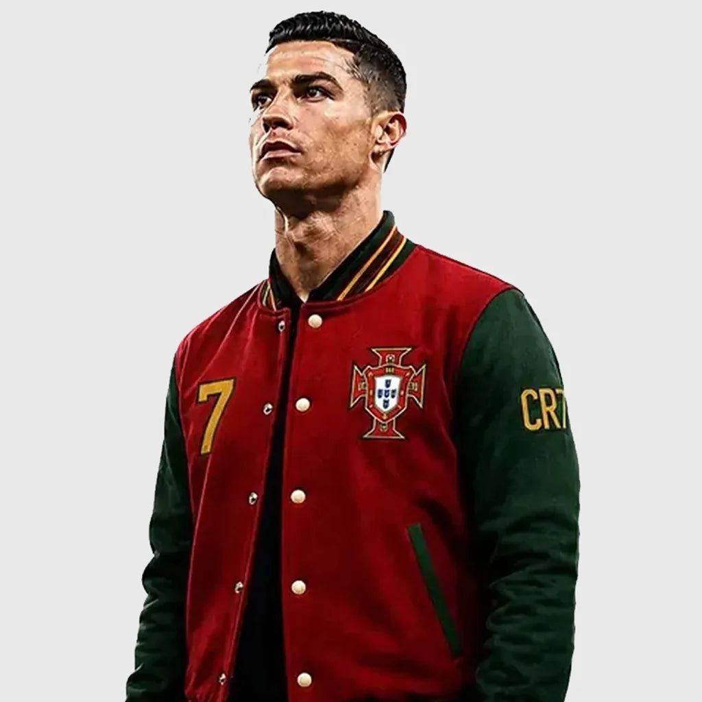 Ronaldo Portugal Varsity Jacket