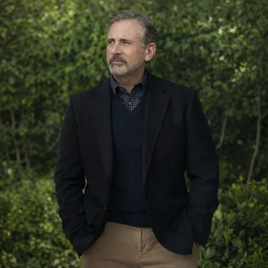 Steve Carell Rooster Black Blazer