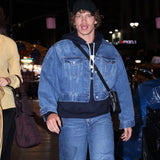 SNL After Party 2026 Connor Storrie Denim Jacket