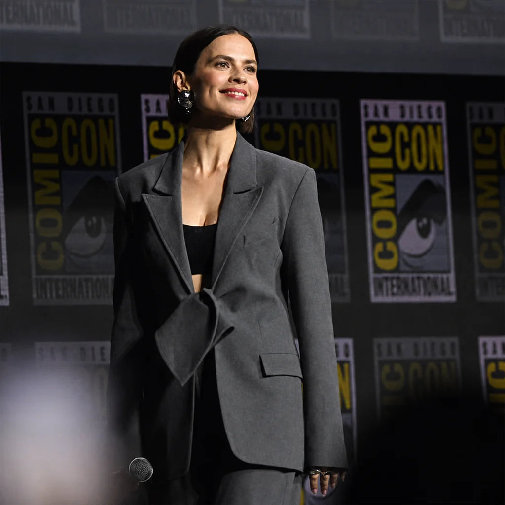 Hayley Atwell Comic-Con Blazer