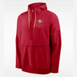 San Francisco 49ers 2026 Sideline Anorak Half-Zip Jacket