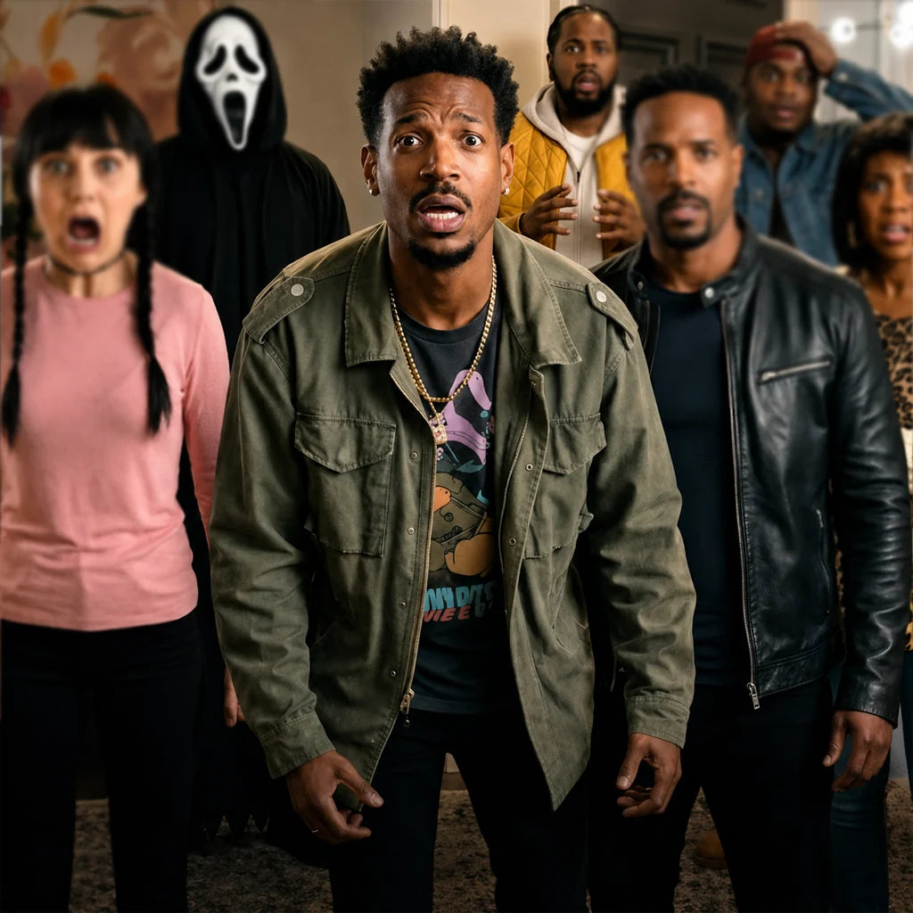 Scary Movie 6 Shorty Meeks Green Jacket