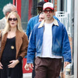 NY Downtown Restaurant Sebastian Stan Jacket