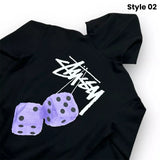 Dice Slim Fit Black Hoodie