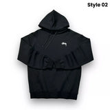 Dice Slim Fit Black Hoodie
