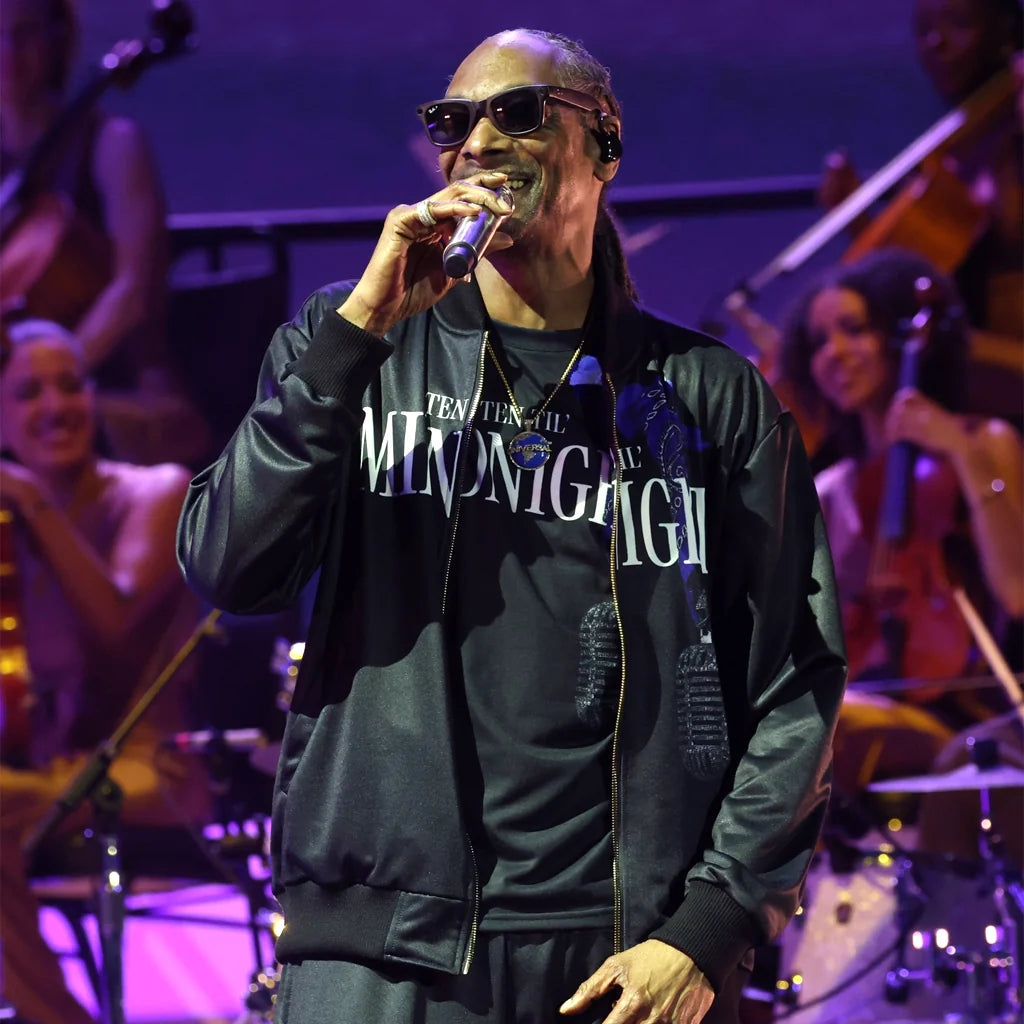 Coachella Snoop Dogg Black Jacket