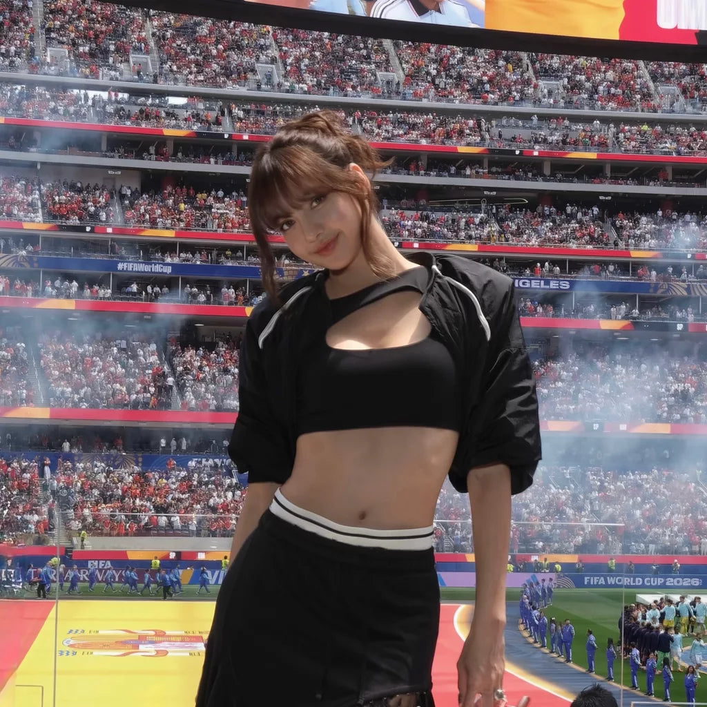 Lalisa Manoban Spain VS Belgium 2026 Jacket