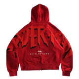 Spider-Man Brand New Day 2026 Cage Web Red Hoodie