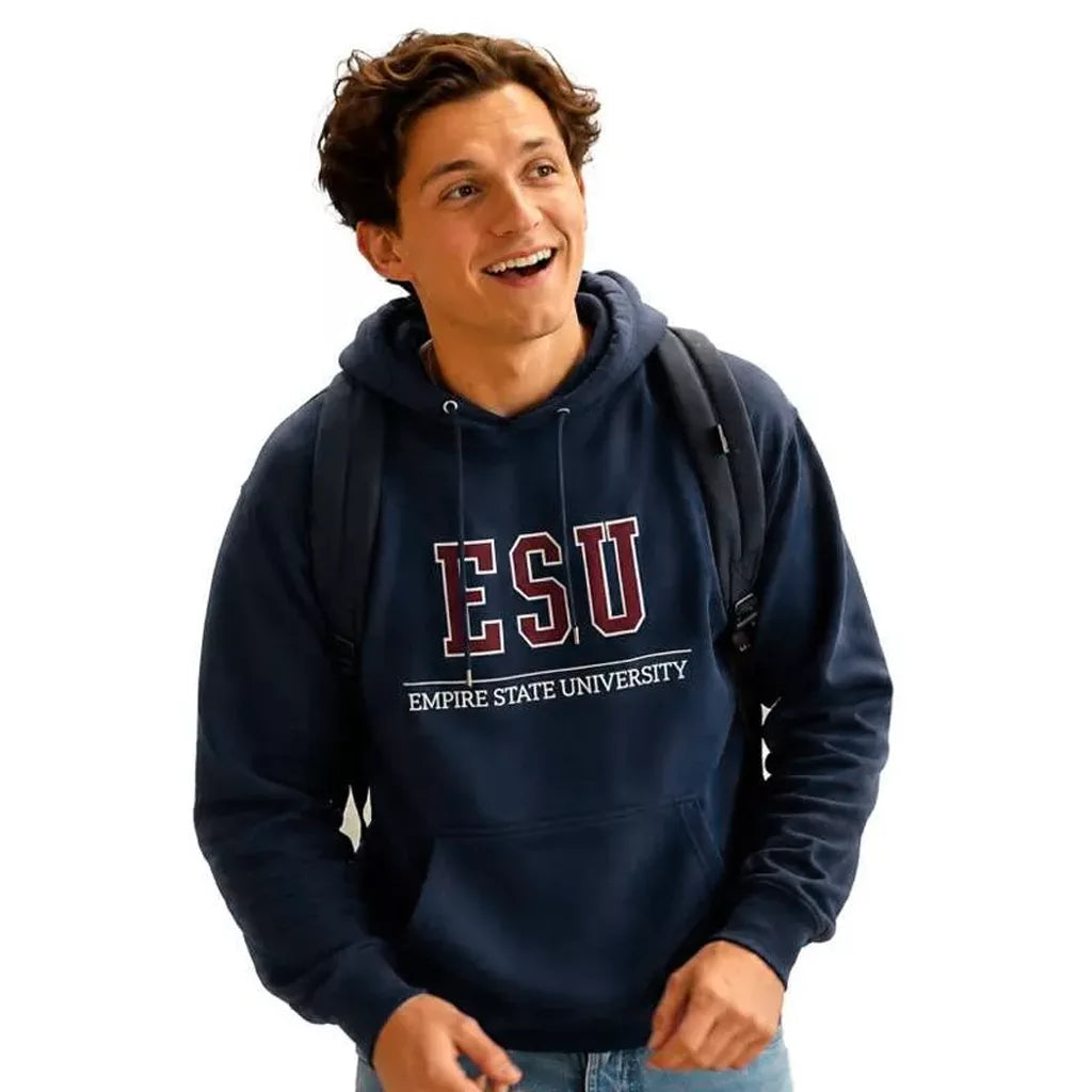 Spider Man Brand New Day Tom Holland Blue and Black Hoodie