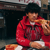 Spider-Man Brand New Day 2026 Cage Web Red Hoodie