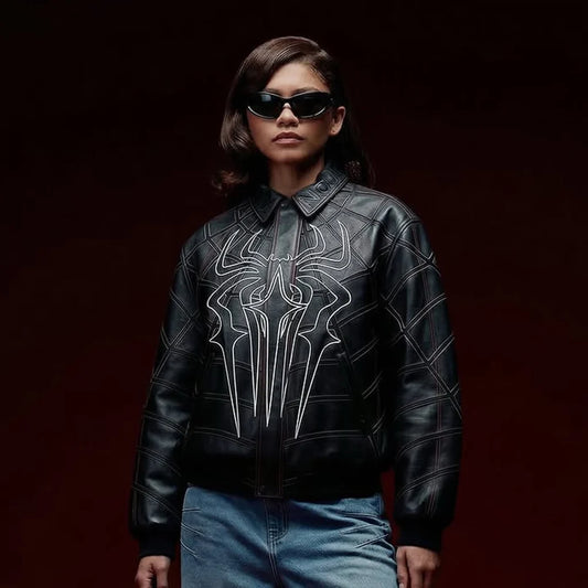 Zendaya Spider-Man Leather Jacket