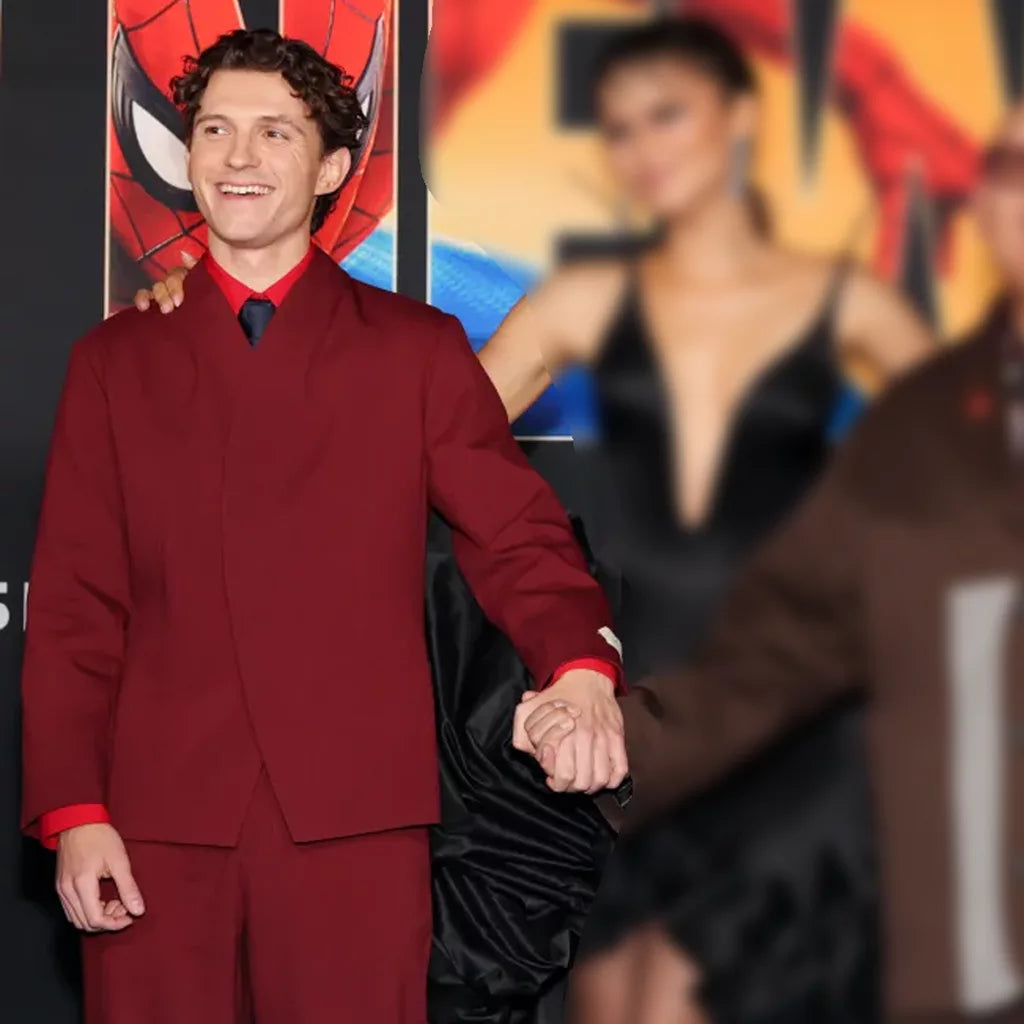 Tom Holland LA Premiere Spiderman Brand New Day 2026 Blazer