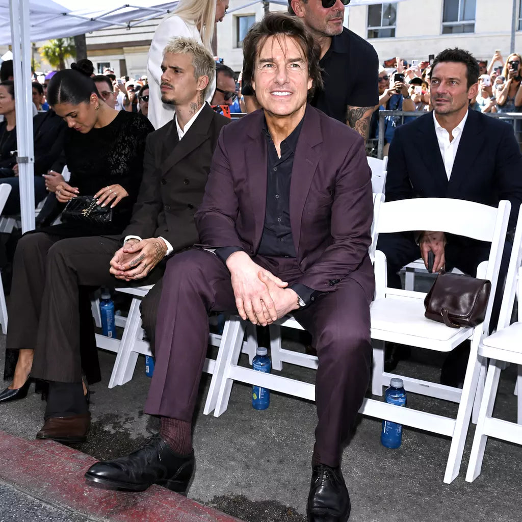 Star Walk Of Fame Tom Cruise Suit