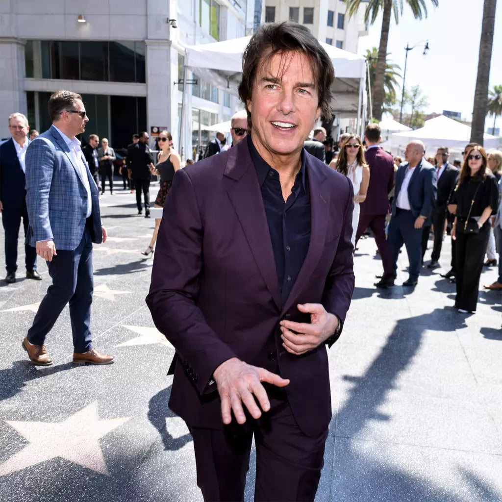 Star Walk Of Fame Tom Cruise Suit