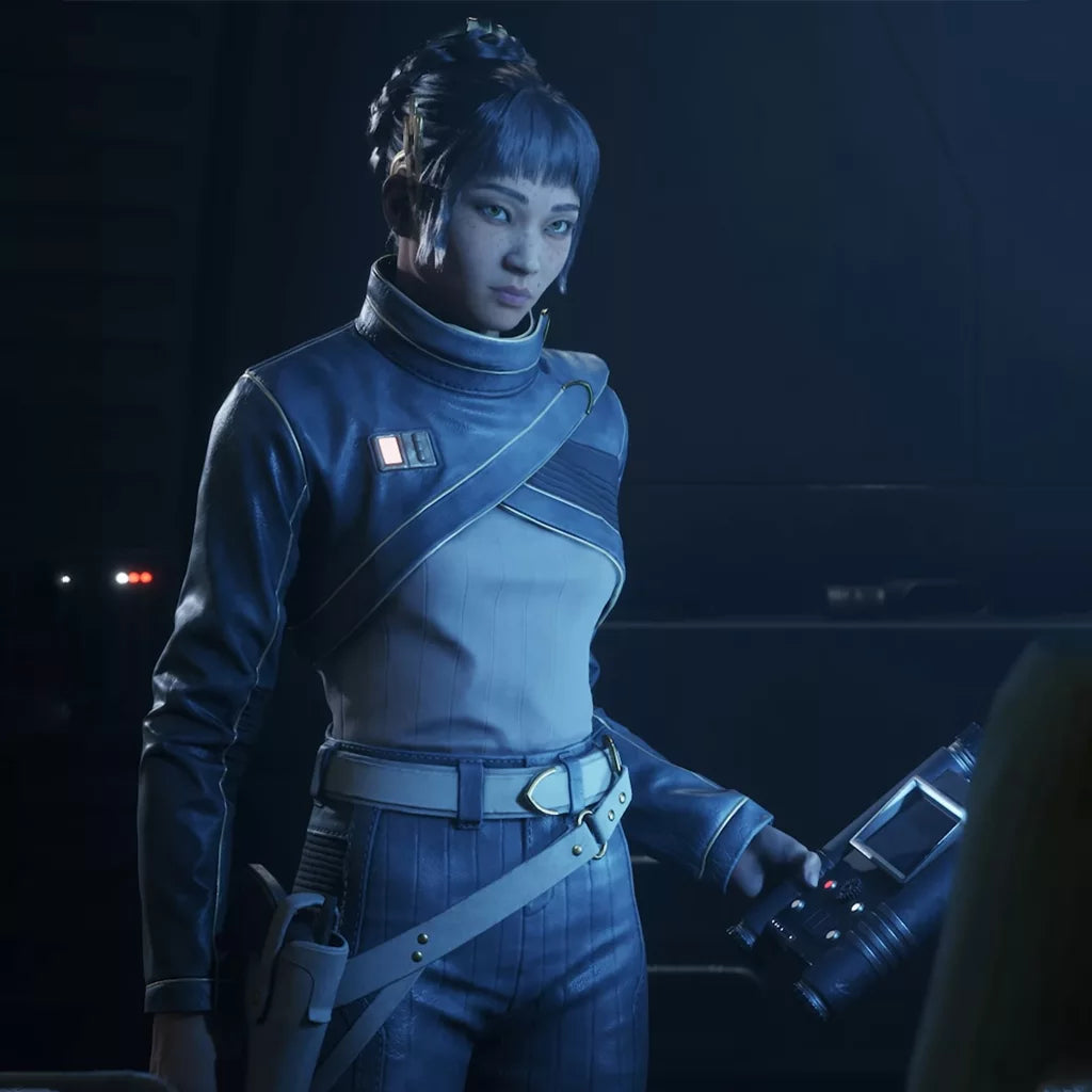 Star Wars Zero Company Jae Mordant Blue Jacket