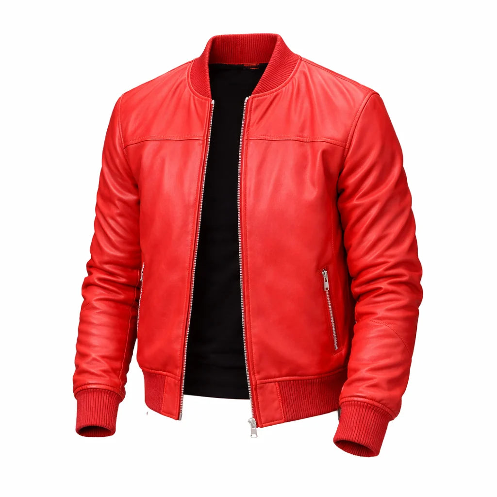 State Farm Arena 2026 Boosie Badazz Red Leather Jacket