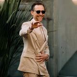 Tom Hiddleston Summer Fashion Suit