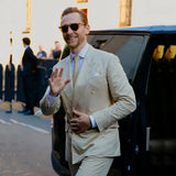 Tom Hiddleston Summer Fashion Suit