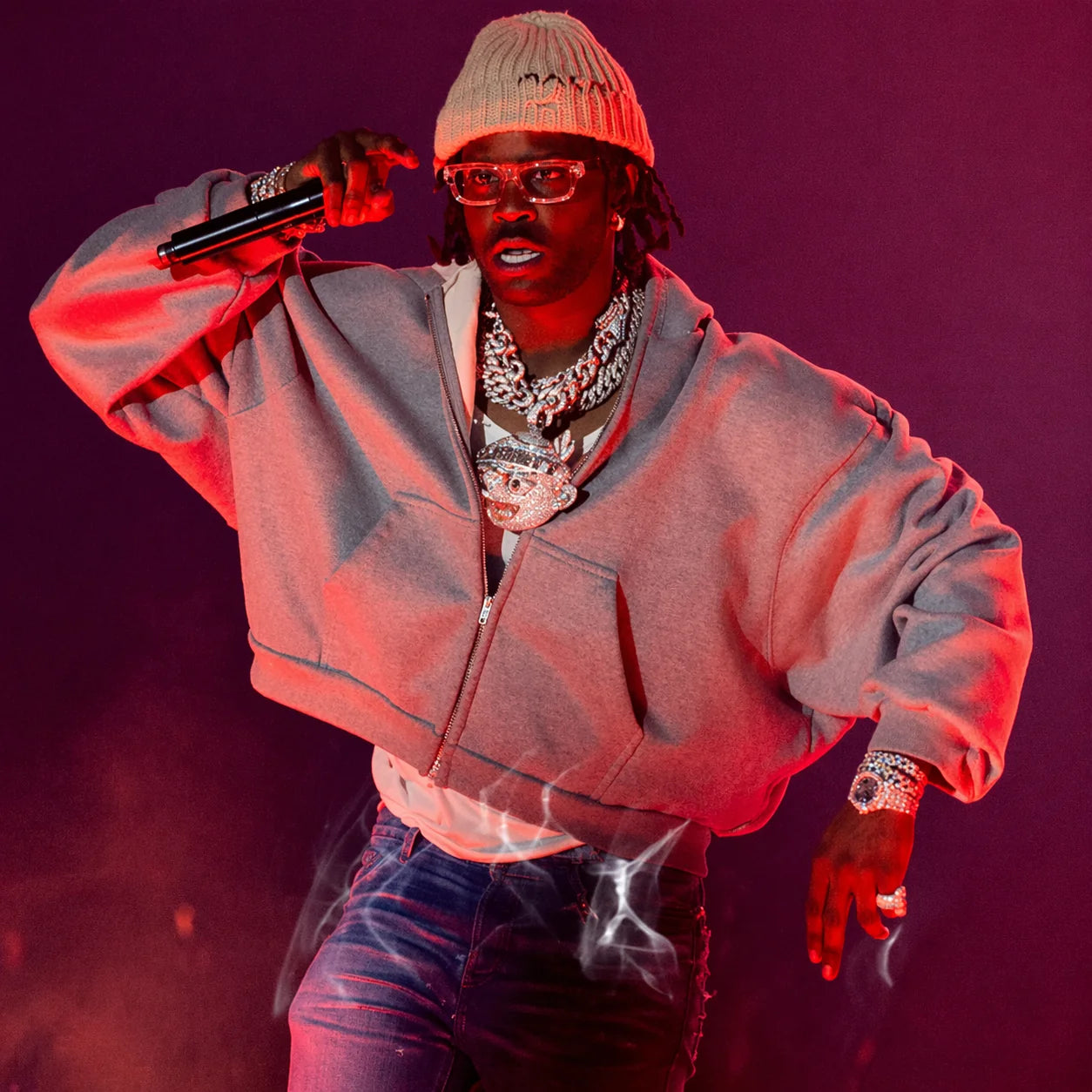 Summer Smash Chief Keef Gery Jacket