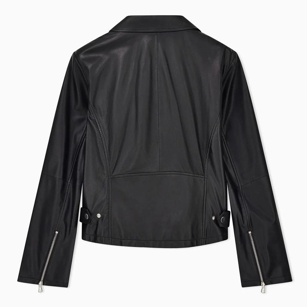 Vicki Sunny Nights Black Moto Jacket