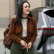 Superman Rachel Brosnahan Brown Jacket