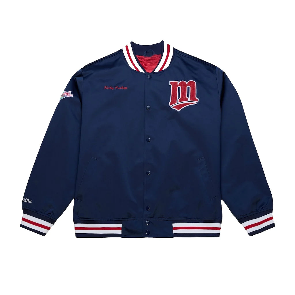 Team Minnesota Twins Kirby Puckett Blue Jacket