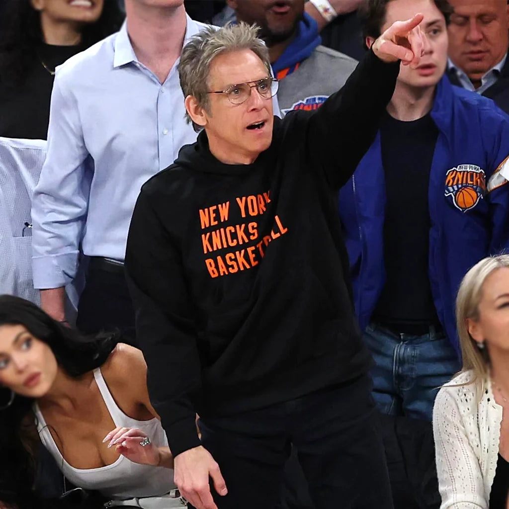 Team NY Knicks Ben Stiller Hoodie