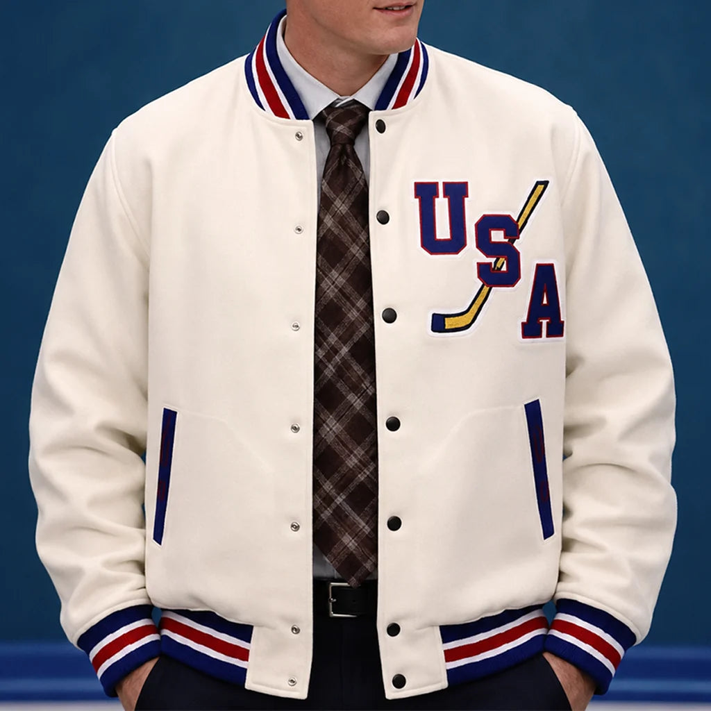 John Wroblewski Team USA Olympics 2026 Jacket