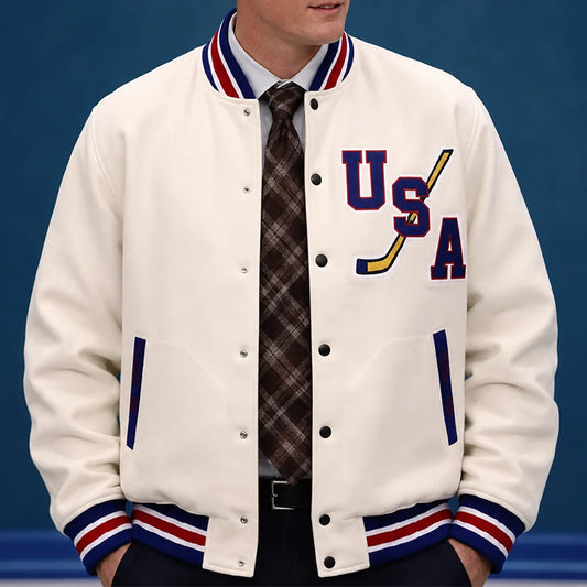 John Wroblewski Team USA Olympics 2026 Jacket