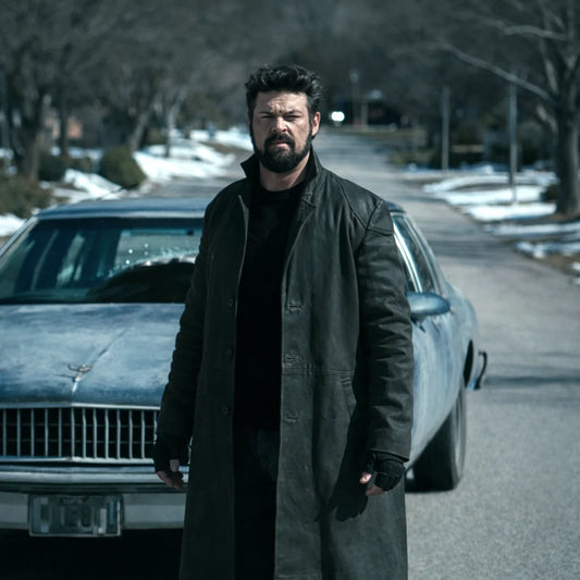 The Boys S05 Karl Urban Suede Coat
