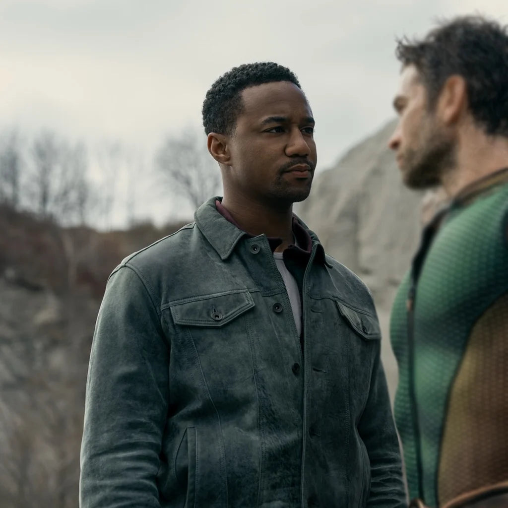 The Boys S05 Reggie Franklin Grey Jacket