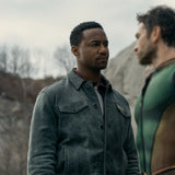 The Boys S05 Reggie Franklin Grey Jacket