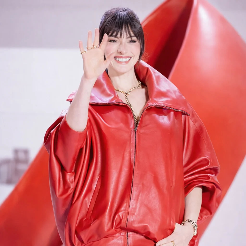 Anne Hathaway The Devil Wears Prada 2 Premiere Jacket