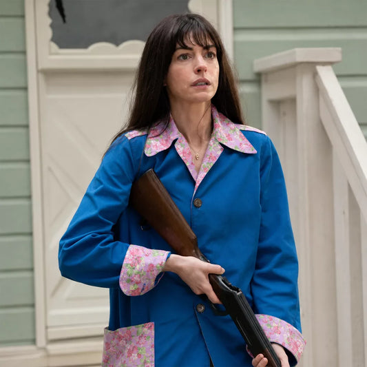 The End Of Oak Street Anne Hathaway Coat