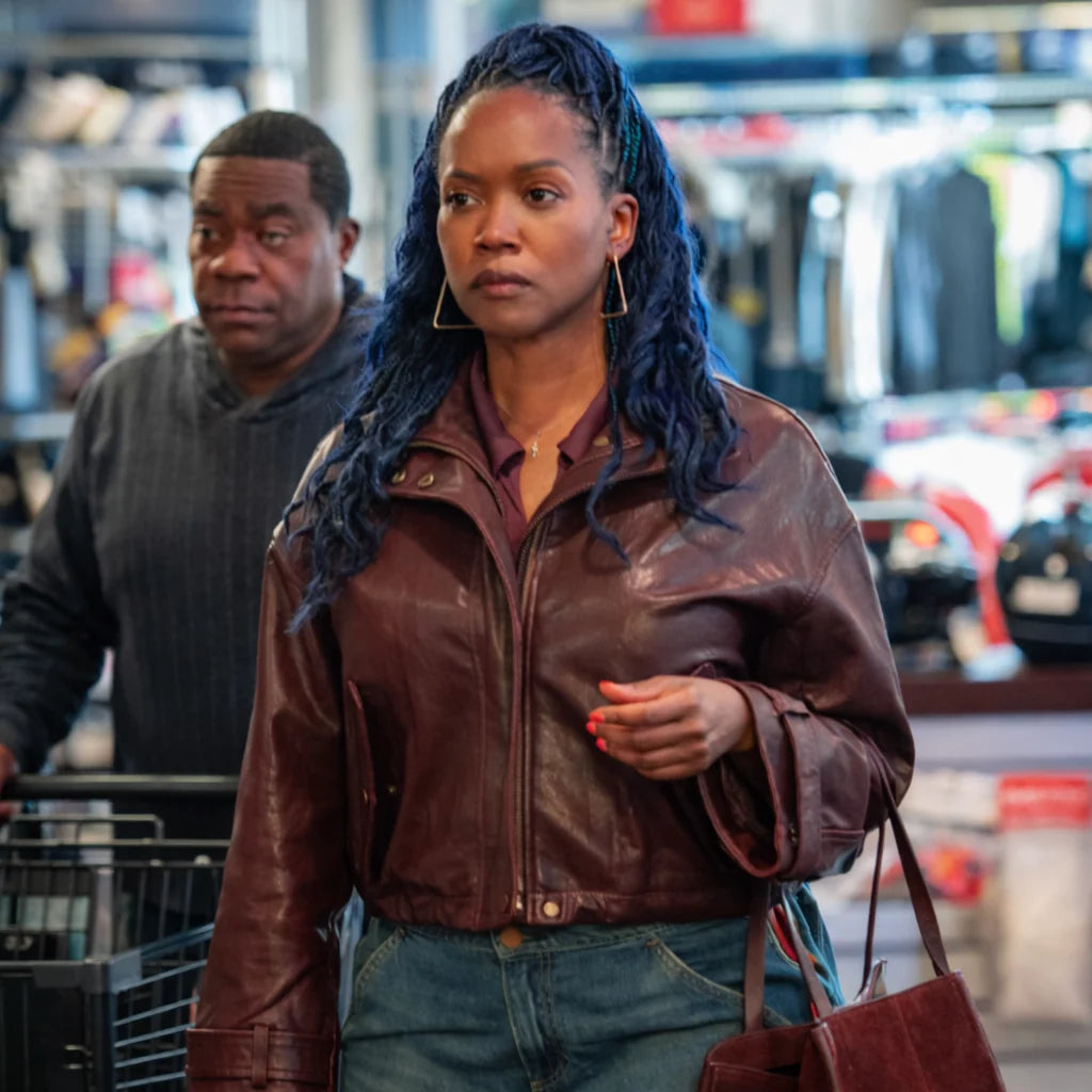Monica Reese The Fall and Rise of Reggie Dinkins Brown Jacket