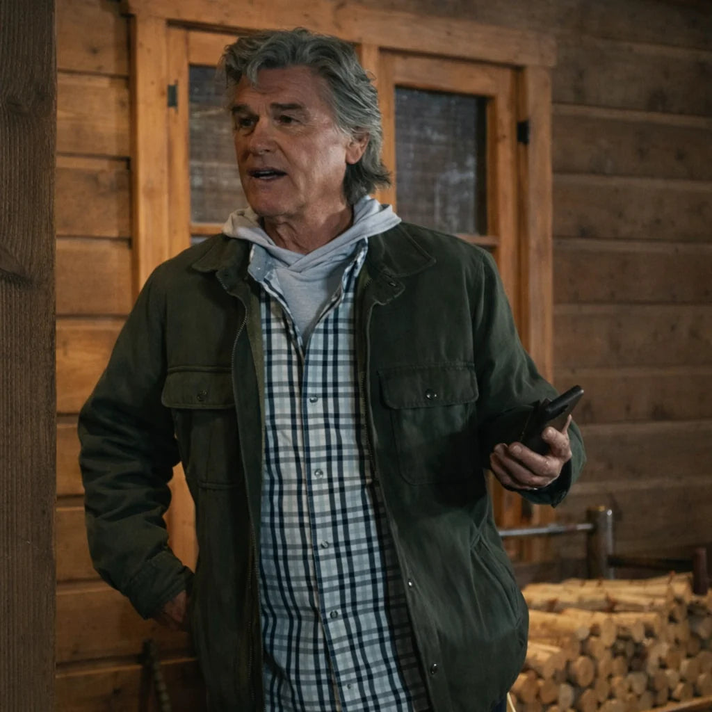 Kurt Russell The Madison Green Jacket