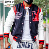 Howard University Motto Varsity Jacket