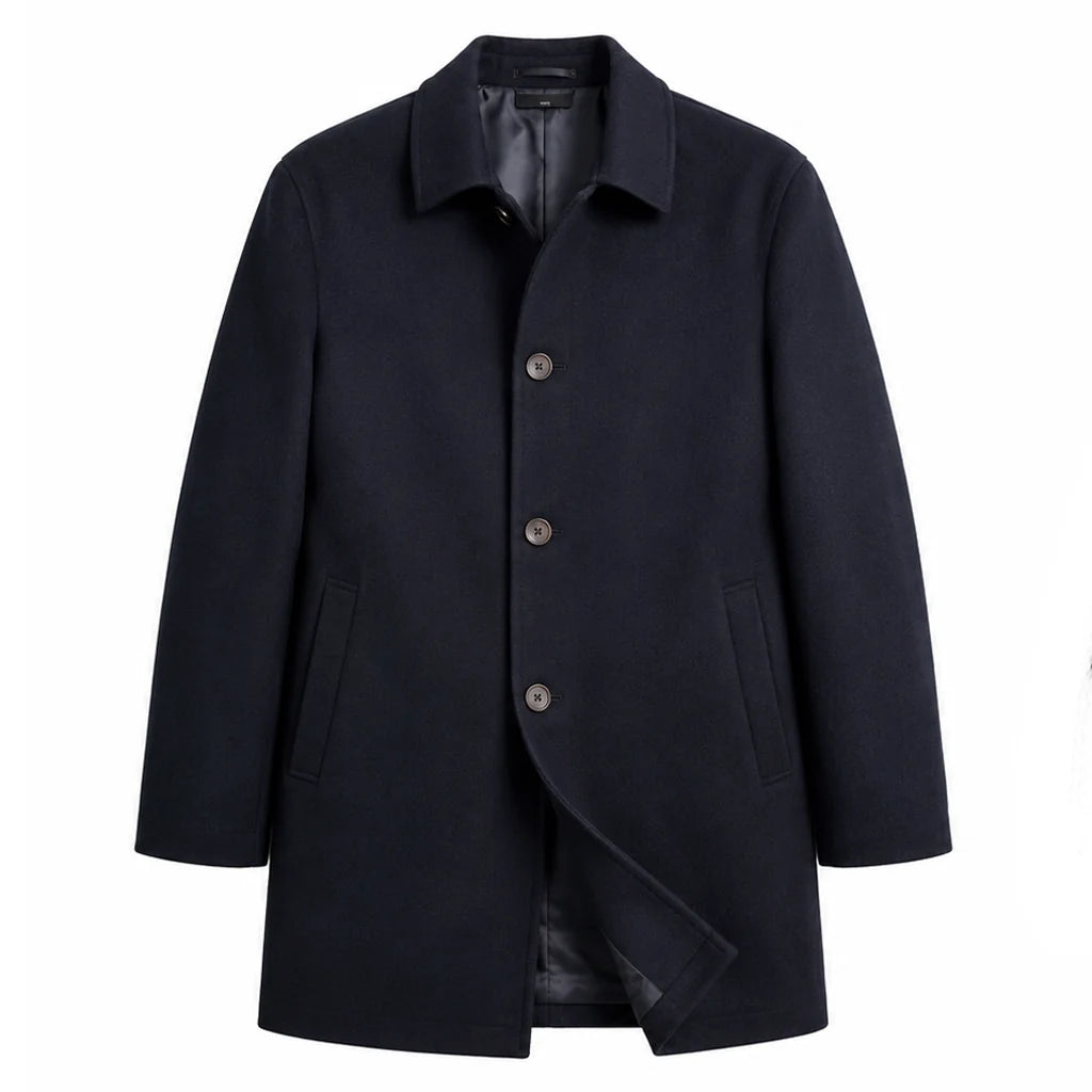 Gus Adler The Off Weeks Black Coat