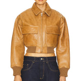 Kristin Cavallari The Reunion Laguna Beach Brown Jacket