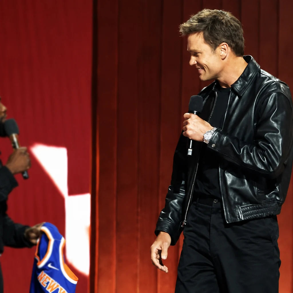 The Roast of Kevin Hart 2026 Tom Brady Black Jacket